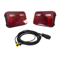 ASPÖCK MULTILED IV LED rear lights + ASPÖCK harness 4.5m 7-PIN