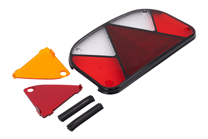 Rear lamp cover ASPÖCK Multipoint II universal