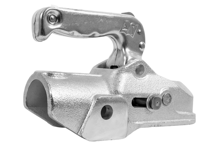 WINTERHOFF WW 350-RB-K1414 ball hitch for 3500kg trailer with 50mm pipe drawbar, cast iron