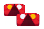 HORPOL KZT 871+KZT 873 rear lamp covers 6 functions left+right