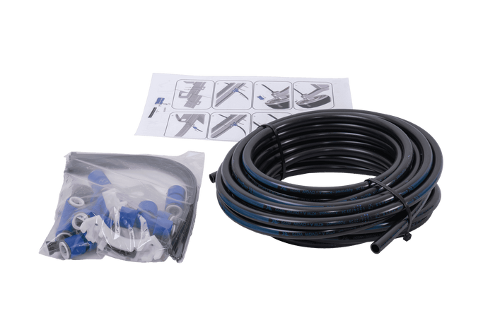 Brake flushing system for tandem axle KNOTT 200x50 type 20-2425/1