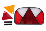 Rear lamp cover ASPÖCK Multipoint II universal