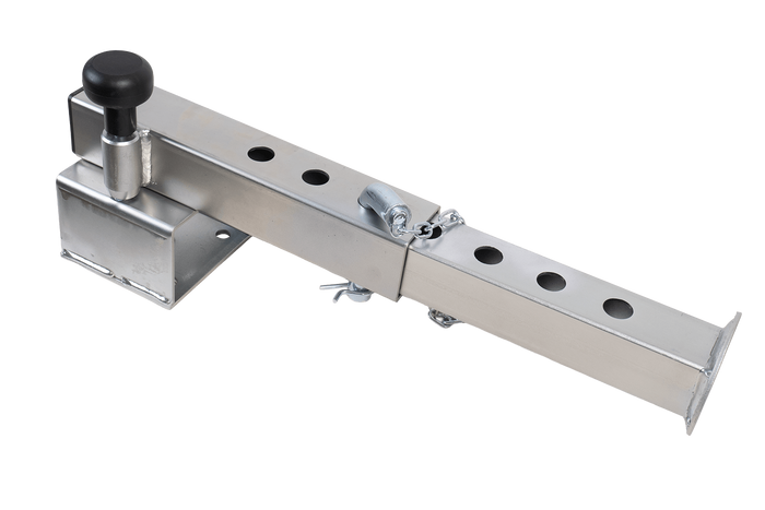 UNITRAILER JL1 extendable crank support for 1500kg flatbed trailer 346-576mm