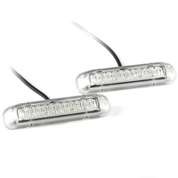 FRISTOM FT-300 LED daytime running lights, complete set with 3.5m cable
