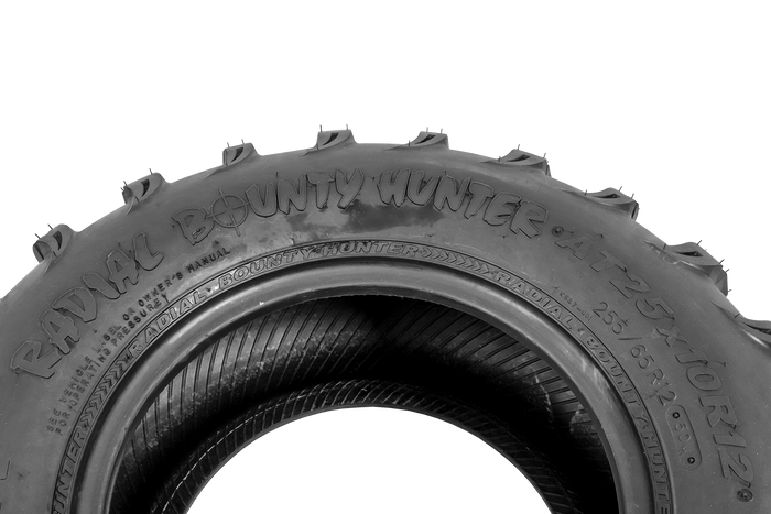 KENDA K537 Bounty Hunter off-road tire for quad/ATV 255/65 R12 50J 6PR TL