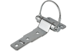 Detachable side hinge UNITRAILER BSCH 30-2 trailer side mounting