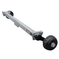 KNOTT VGB13 braked axle for trailer/carriage 1350kg 1400mm 1850mm 5x112
