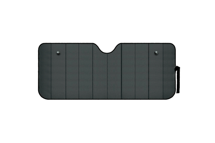 LAMPA Matt Black car sun visor mat 72x145cm