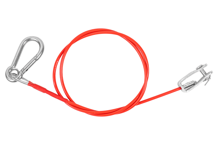 Emergency safety breakaway rope KNOTT breakaway with snap hook 1055mm