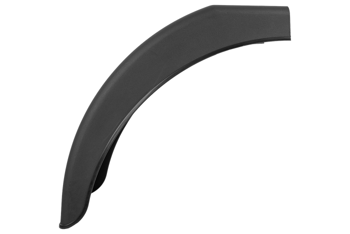 Right half mudguard for trailer DOMAR DR1014002 wheel arch 400/240mm