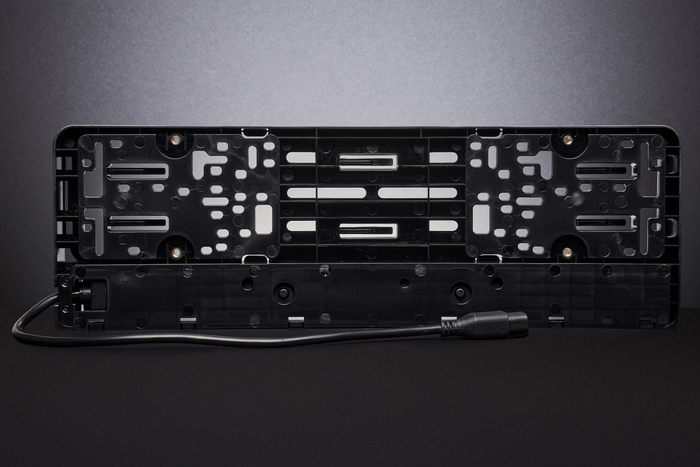 License plate frame with LED lighting TT TECHNOLOGY TT.11013 driving light and position light 12/24V