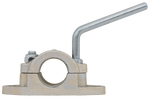 KNOTT B48C6 cast iron support wheel clamp for 48mm corrugated pipe