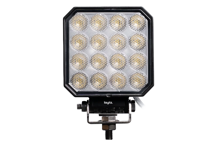 LED work lamp reflector LAYTZ LY7107 64xLED 6400lm square