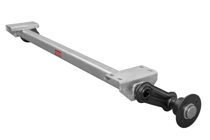 KNOTT VG7-L unbraked axle for 750kg trailer 1190mm 1623mm 4x100