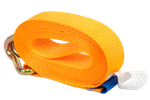 Set of four KAMAR 3m/25mm/0.8t orange transport belts with tensioner