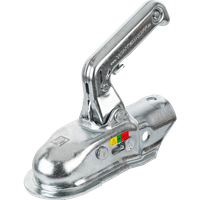 WINTERHOFF WW150-RB ball hitch for 1500kg trailer with 50mm tubular drawbar