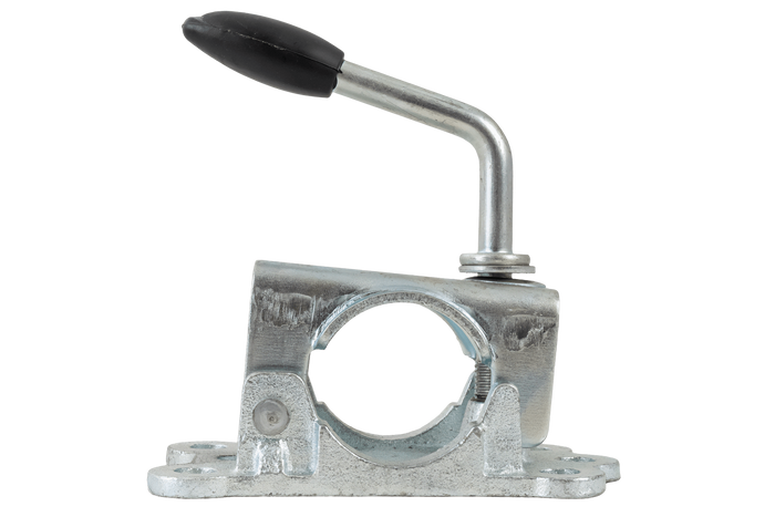 Clamp for the KNOTT LBG48 jockey wheel, cast iron, 48mm